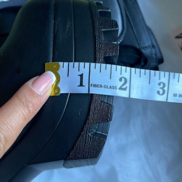 Cape Robbin Monik Platform Chelsea Ankle Boots with Chunky Block Heels Booties M - Picture 9 of 10